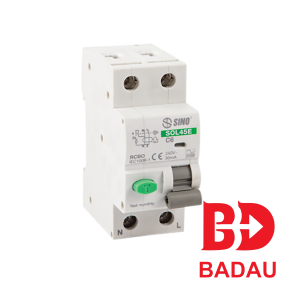 CẦU DAO TỔ HỢP CHỐNG DÒNG RÒ VÀ NGẮT QUÁ TẢI - RCBO Sino SOL45E/2050-2063/030