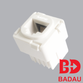 Ổ CẮM ĐIỆN THOẠI 4 DÂY MPE A30RJ64