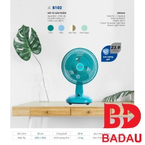 QUẠT BÀN B102