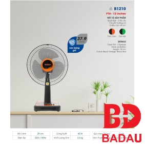 QUẠT BÀN B1210
