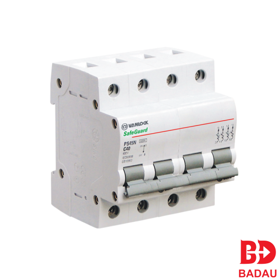CẦU DAO TỰ ĐỘNG-MCB 4 CỰC Sino PS45N/C4050-C4063
