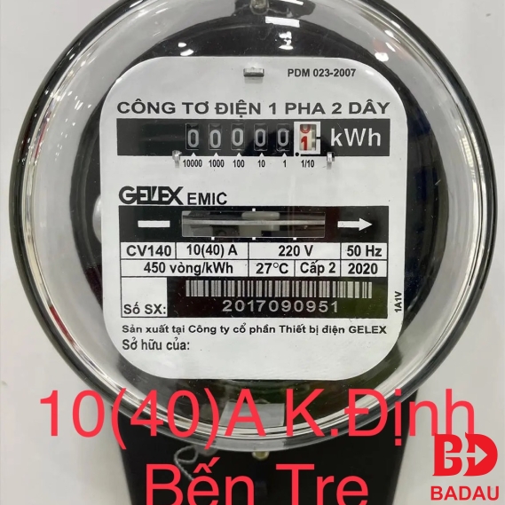 10 (40)K ĐỊNH BẾN TRE