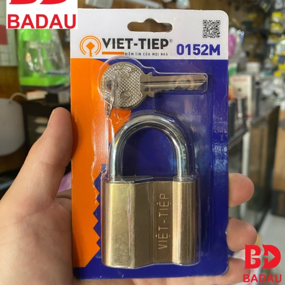 KHÓA TREO ĐỒNG VIỆT TIỆP 0152M (Mẫu new - quét mã QR) CAM KẾT CHÍNH HÃNG 100%