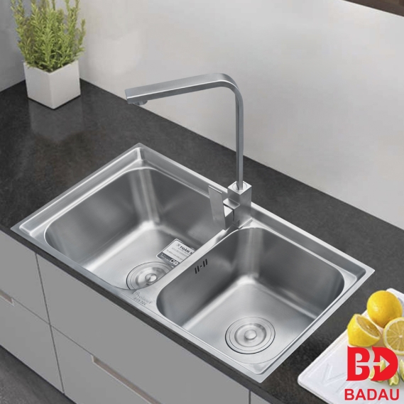 CHẬU CHÉN INOX CAO CẤP TMS82