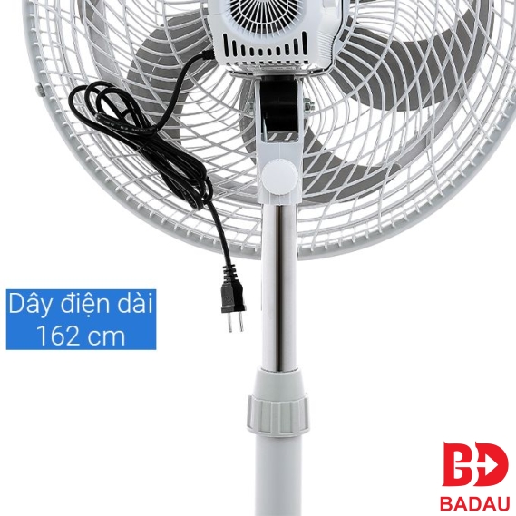Quạt đứng Asia Turbo DTB1601 XÁM-ĐEN