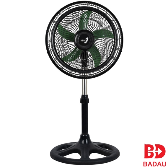 Quạt lửng VY618890 ASIAVINA Turbo One - 55W (ĐEN - XANH)