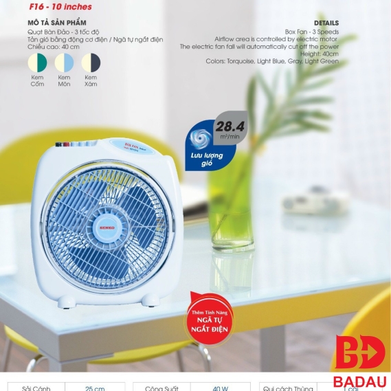 QUẠT BÀN ĐẢO BD1010