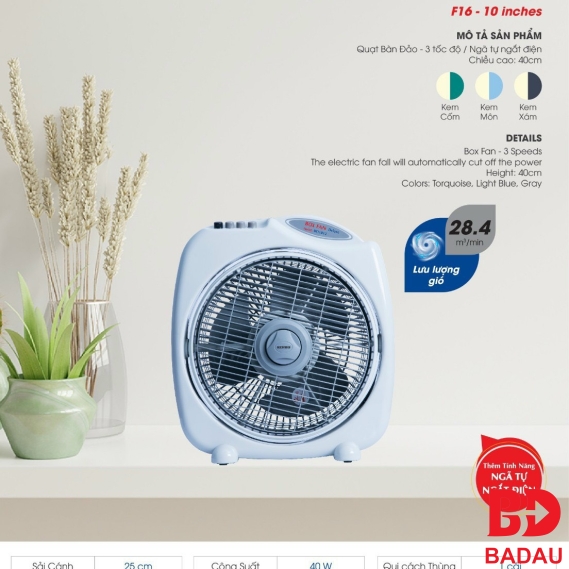 QUẠT BÀN ĐẢO BD1012