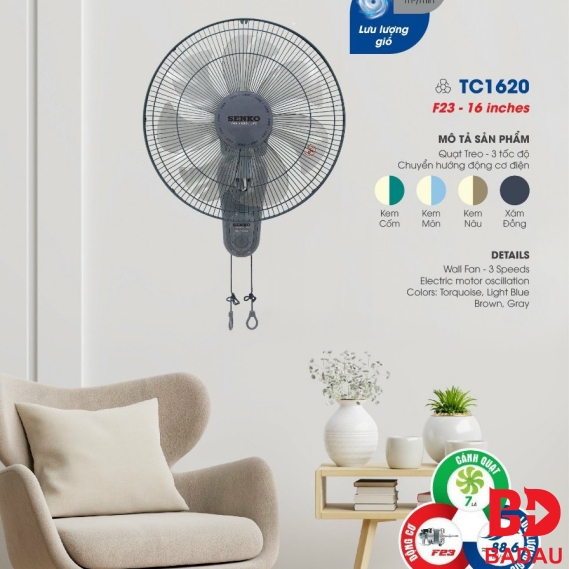 QUẠT TREO TC1620